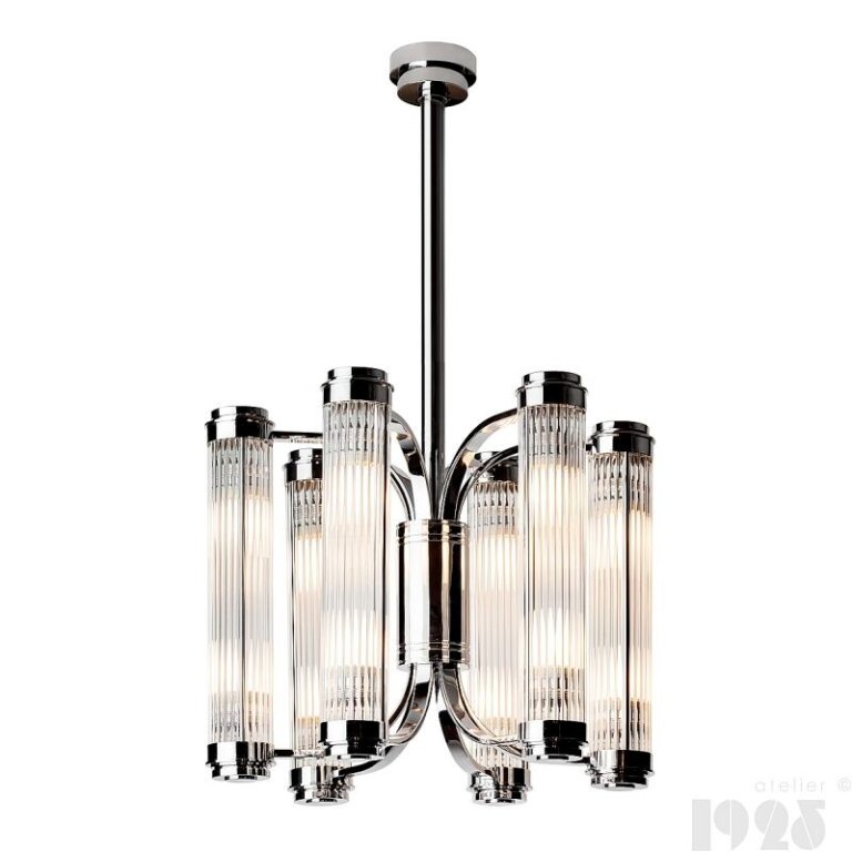 jazz age - lampa wisząca , żyrandol art deco